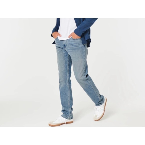 Hollister Epic Flex Slim Strait Men’s 29Wx30L Mediym Wash NWT - Picture 1 of 11